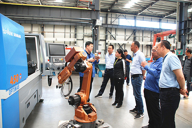 甘肅省委財經(jīng)辦調(diào)研組調(diào)研星火公司“三化”改造工作