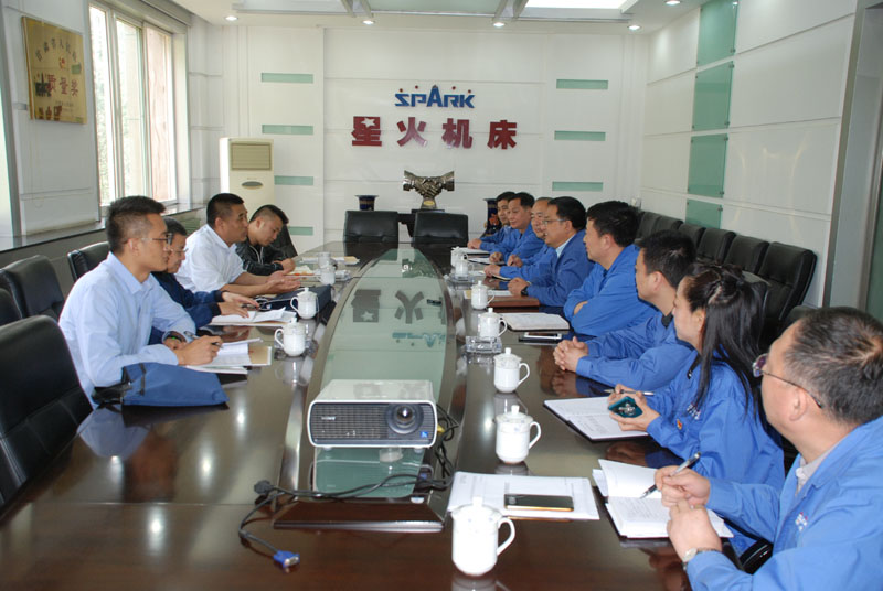 天水市委巡察組來星火機床公司檢查指導(dǎo)工作