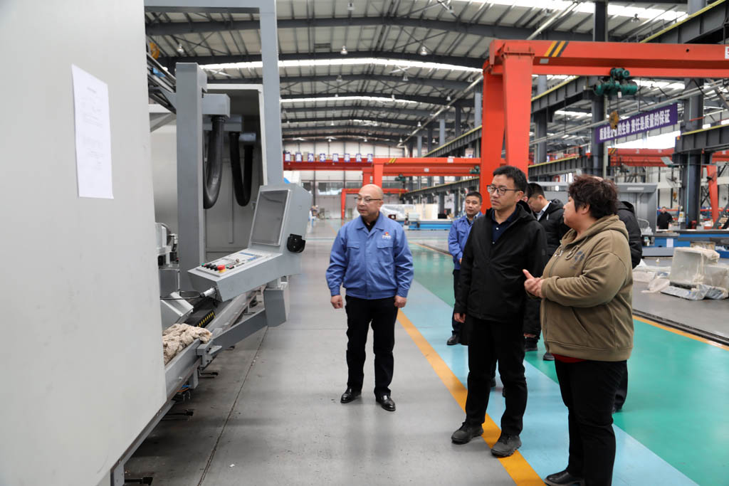 省科技廳張曉亮一行來(lái)公司調(diào)研