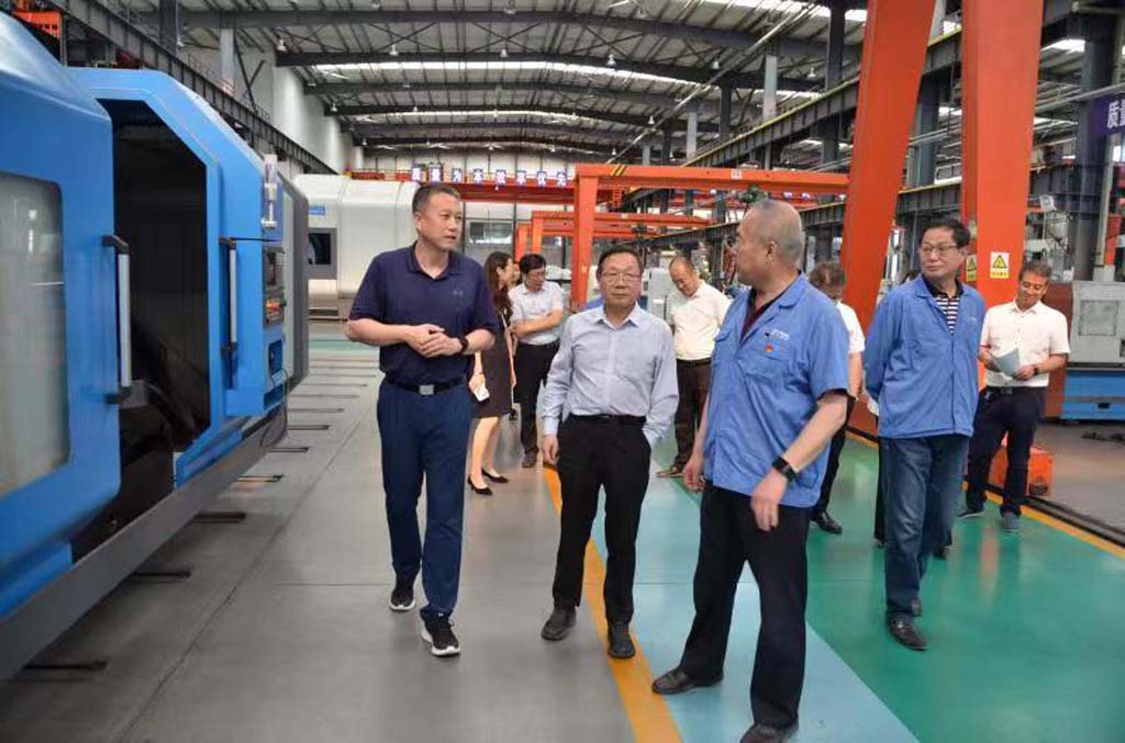 省教育廳、科技廳領(lǐng)導(dǎo)調(diào)研星火機(jī)床產(chǎn)教融合工作