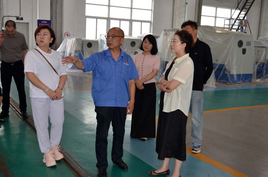 民革天水市主委魏芳一行來星火公司調研